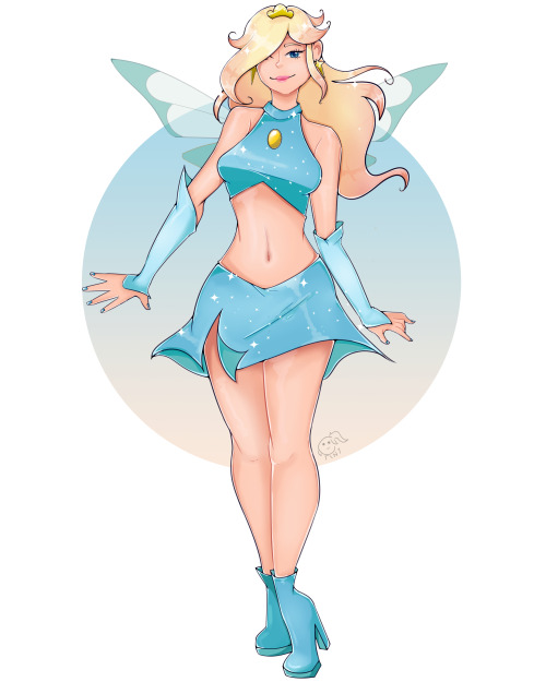 WINX x MARIO GIRLS ! (series)Rosalina and Bloom ! Who do you think it’s next ?