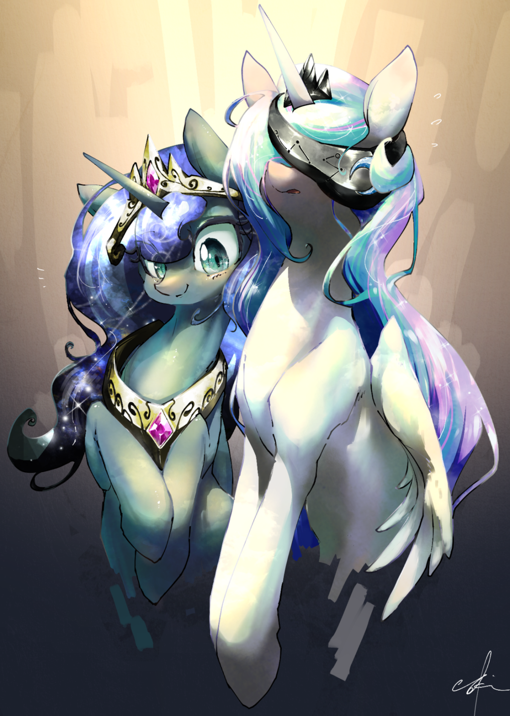 ebtdeponis:  The sisters by toki-reatle  