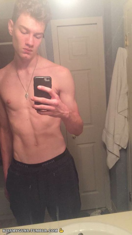 kissmyguns: David from Michigan.More of David here.More boys on KISS MY GUNS All baits are original.