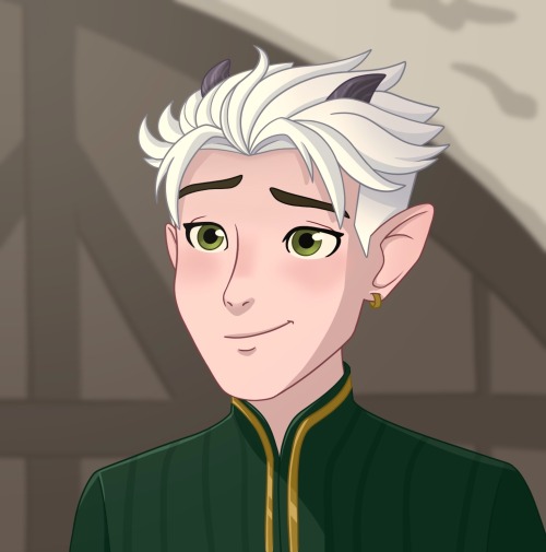 Brown eyes or green eyes for Rune?I feel like green eyes make him just look like a moon-shadow elf v