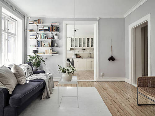 Blush Perfect | Goteborg, SwedenLayout:(Source: stadshem.se, Photos: Krister Engström, Styling: Apar