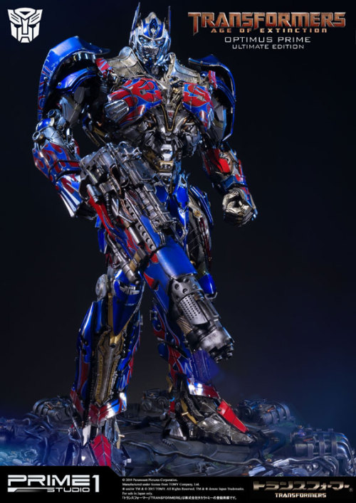 gunjap:  [PRIME 1 STUDIO] Transformers Age Of Extinction OPTIMUS PRIME Ultimate Edition: Official PHOTO REVIEW No.30 Images, Info Releasehttp://www.gunjap.net/site/?p=264940