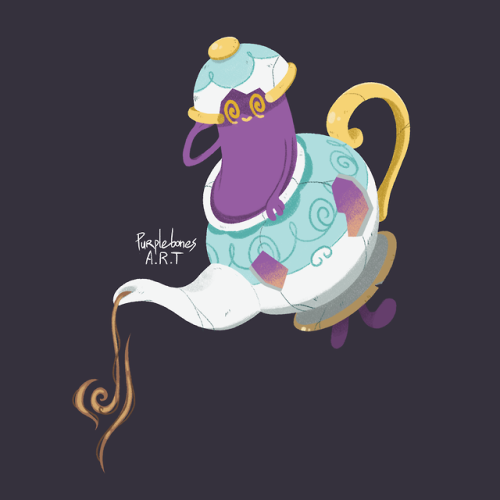 I love this little spectre on a teapot. So adorable ! &lt;3