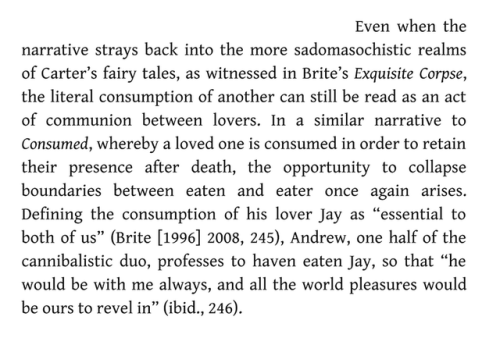 gnossienne:Sarah Clear, “Dinner For Two: Sexual Desire, Reciprocity, and Cannibalism” fr