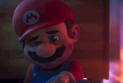 Mario Gets Back Up.