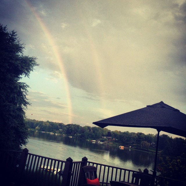 Give it to me two time! #rainbows #wheretheFistheunicorn