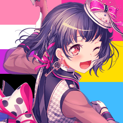 Genderfluid/Pansexual Rimi Ushigome icons! For anonymous-mod shinobu
