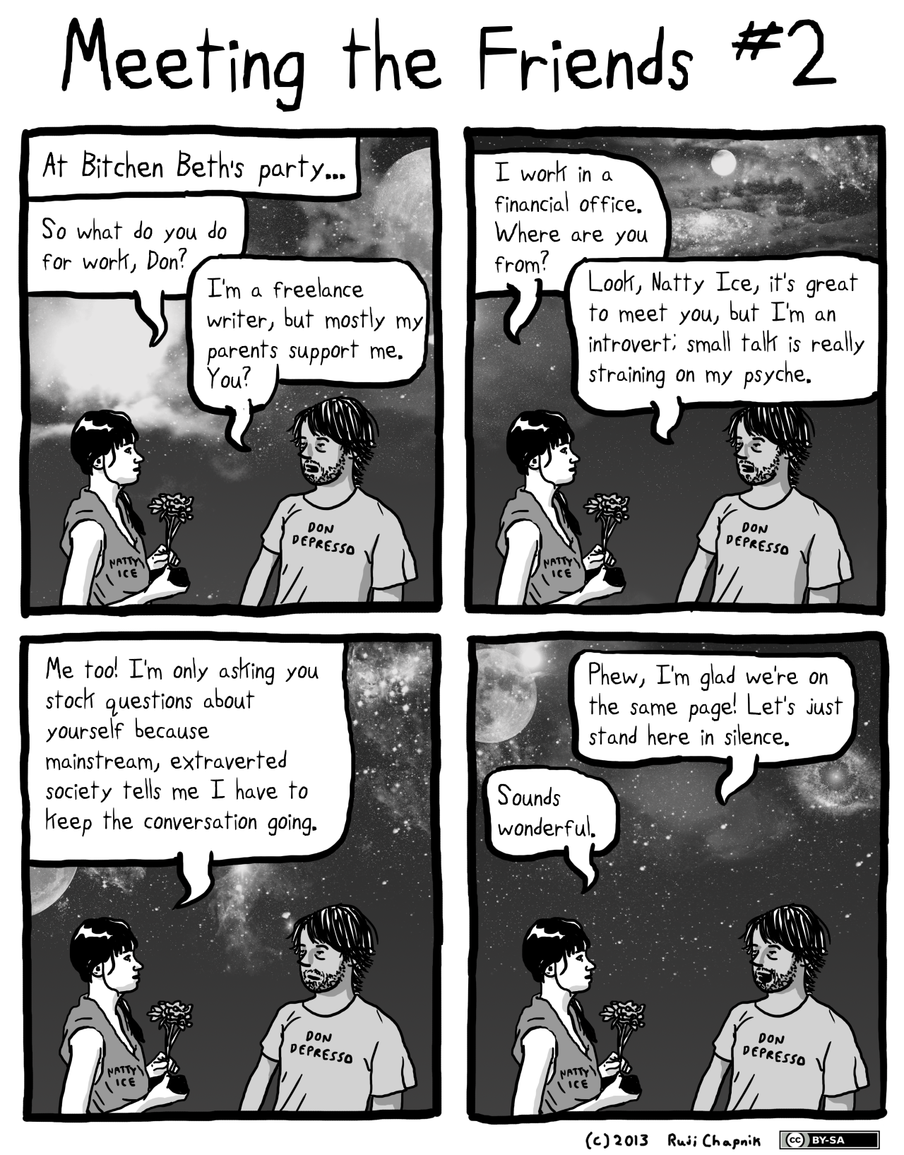 dondepresso:
“#541: Meeting the Friends #2
”
Another oldie from when Don was quasi-dating Neurotic Nicole (the second of two “Meeting the Friends” strips).