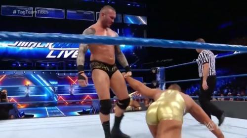 5starguys:Jason Jordan in that gold singlet. DAT ASS.