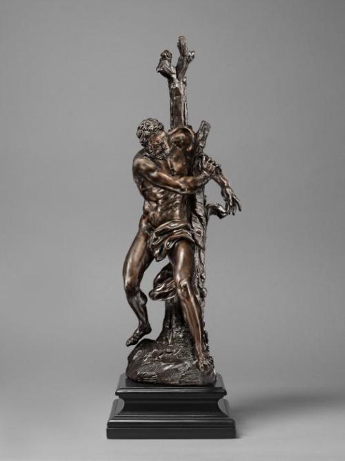 hismarmorealcalm: Giuseppe Piamontini (1664 – 1742)  Milo of Croton  Cast ca. 1725&n