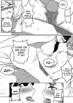 aikiyun:  [RWBY] HomecomingWEEK 3 UPDATE! Commissioned RWBY h-doujin!Story by Michael Pitcavage and Izlawake. Special thanks to Shonomi and Totallyiryanic for permission to use their sexy outfit designs for Ruby and Pyrrha!This doujin is still a WIP and