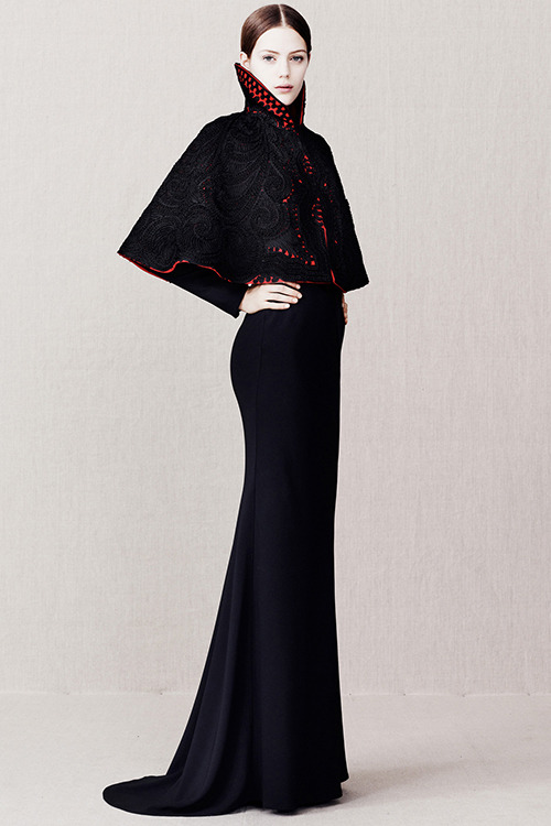 Sirensong Fashion - Esther Heesch for Alexander McQueen Pre-Fall 2013