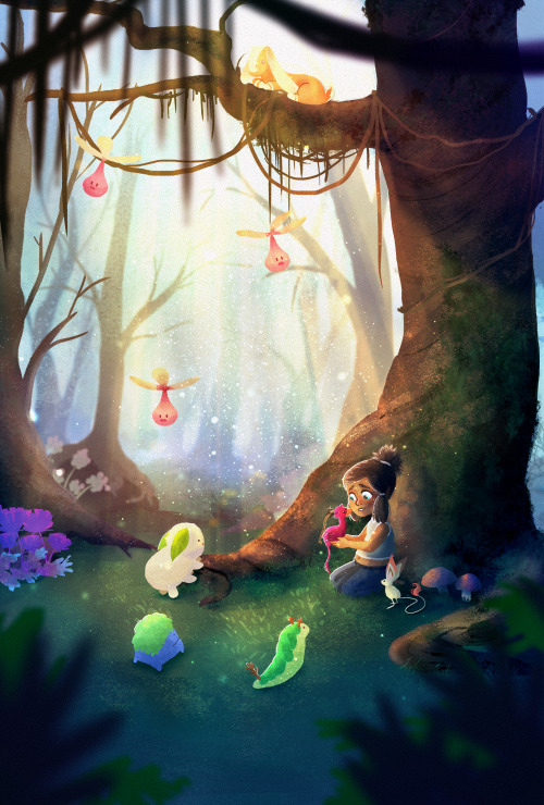 ladyalouette:  My submission for Avatar Fanzine. Children of Earth.