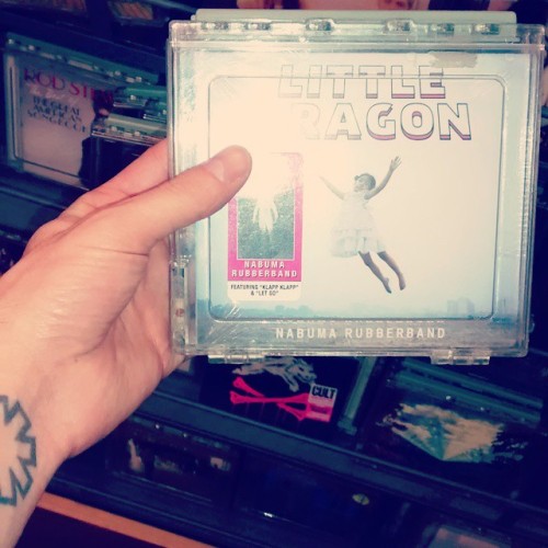 Purchasing now!!! #littledragon #nabumarubberband #nabuma #cd #eletronica #alternativemusic #musicst