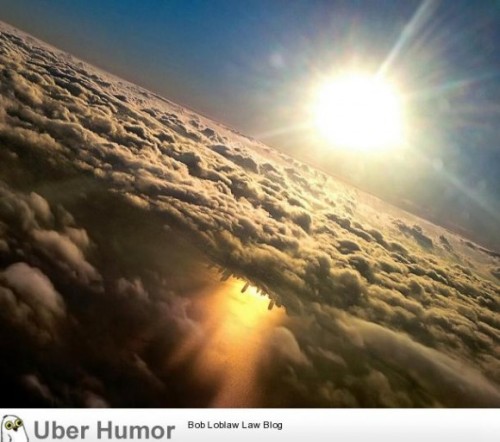 omg-pictures:  Approaching O’Hare, the Chicago skyline shadow reﬂects off Lake Michigan, under the clouds. By Mark Herschhttp://omg-pictures.tumblr.com  NICE