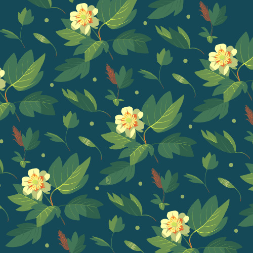 kevinjaystanton: Tulip PoplarI was commissioned by Hansel Moreno to create a pattern for a hoodie, s