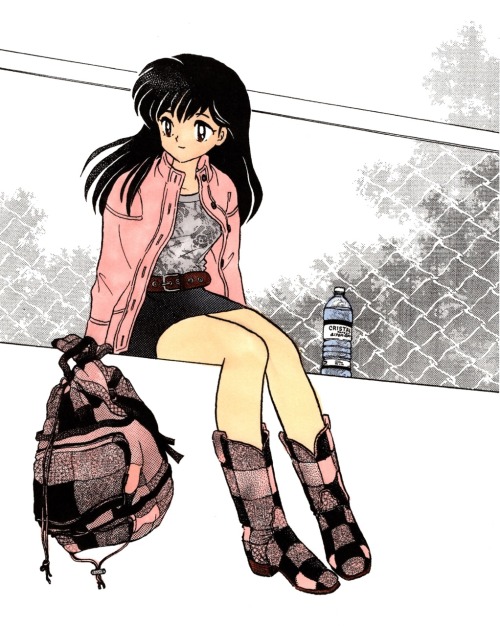 kagomeforever: Manga colored by Kalene A. @colorfullykalene  This is my very late InuVember Day 1.  