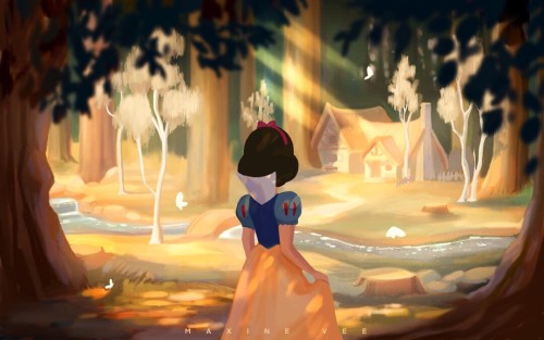 thecollectibles:Disney Princesses byMaxine Vee