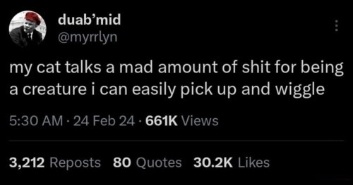 There Is A Version Of This Post That I Feel Like Borg Would Say To Kai