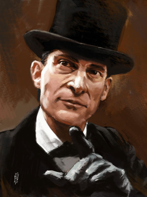 granadabrettishholmes: Jeremy Brett as Holmes by pahapasi