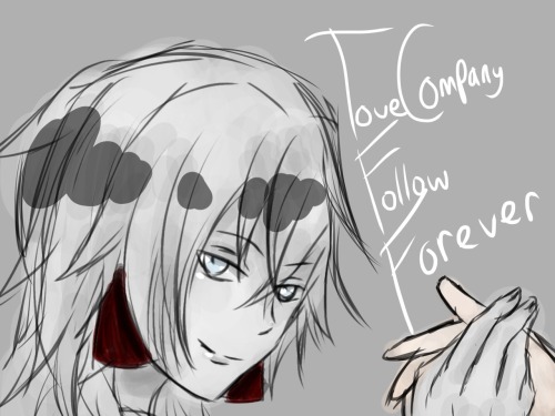 toue-company:So Recently I have gotten 407 followers and I think a Follow Forever is needed. Haha- Y