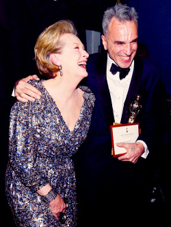  85Th Meryl Streep &Amp;Amp; Daniel Day-Lewis - Academy Awards 2013 
