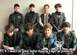 luderella:  Q: What and who you want to give present to? 