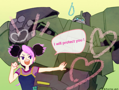 toricoriot: Bulkhead &amp; Miko