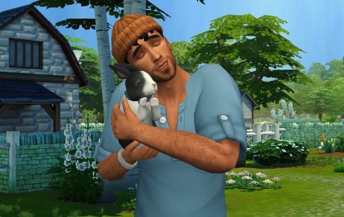 I realize I haven’t posted anything about my Cottage Living save!I had my sims, Arjun, moved i