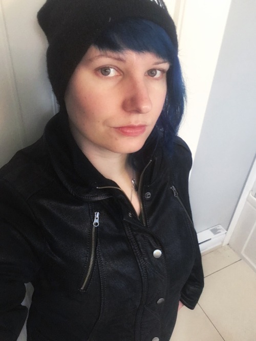 lettheweirdnessin:It’s warm enough for me to wear the butch jacket again and I am ecstatic.