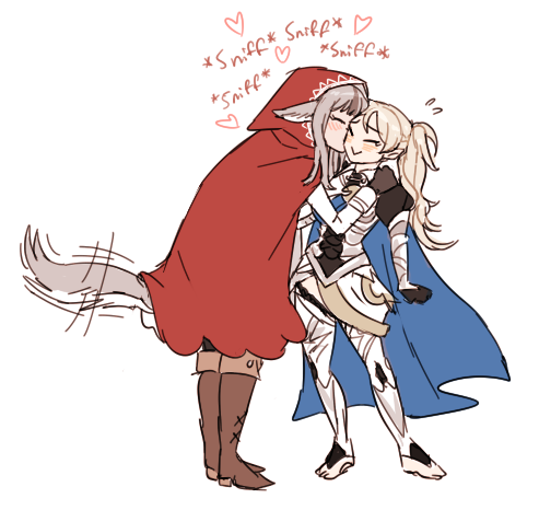 some corrins with their honeys ‘//v//’