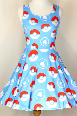 magicalshopping:  Water Starter Energy Skater Dress - Made to Order (XS-3XL)♡ Follow for a Magical Shopping experience! ♡ 