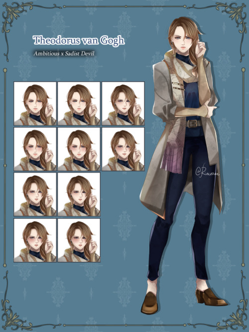 rincrowe:Genderbend version of the characters from an otome game called “Ikemen Vampire: Temptation 