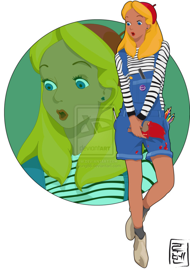  Disney Characters as Modern-Day College Students. By: Ruben 