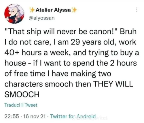 "That Ship Will Never Be Cannon!" Bruh I Do Not Care, I Am 29 Years Old, Work 40+ Hours A Week, And Trying