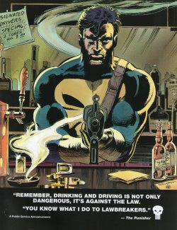 demonsee:  The Punisher says Don’t Drink