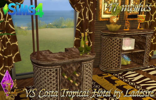 TS4 - VitaSims’ Costa Tropical Hotel by LadesireHi! As EA has announced that new pack or stuff comin