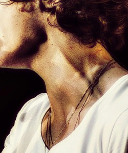 icuddleharrystyles:  Imagine: Kissing Harrys neck .. (God i love this picture)