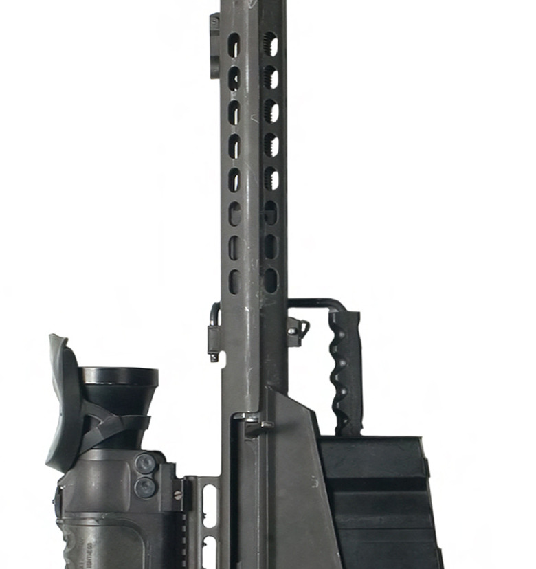 bassman5911:  M107/M82A1 Long Range Rifle  Primary function: Anti-materiel. Length: