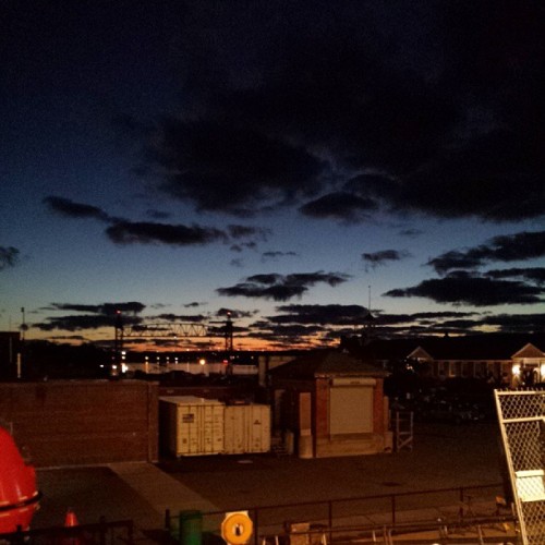 Good morning cape-cod canal. #massmaritime#capecod #maritime #sunrise