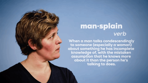 feministfront:  spearmint-milkshake:i just saw a fb post where a man was arguing with a woman about the best way to make macarons and he kept insisting that she was wrong, and then eventually he was like “I’ve never personally made macarons, but