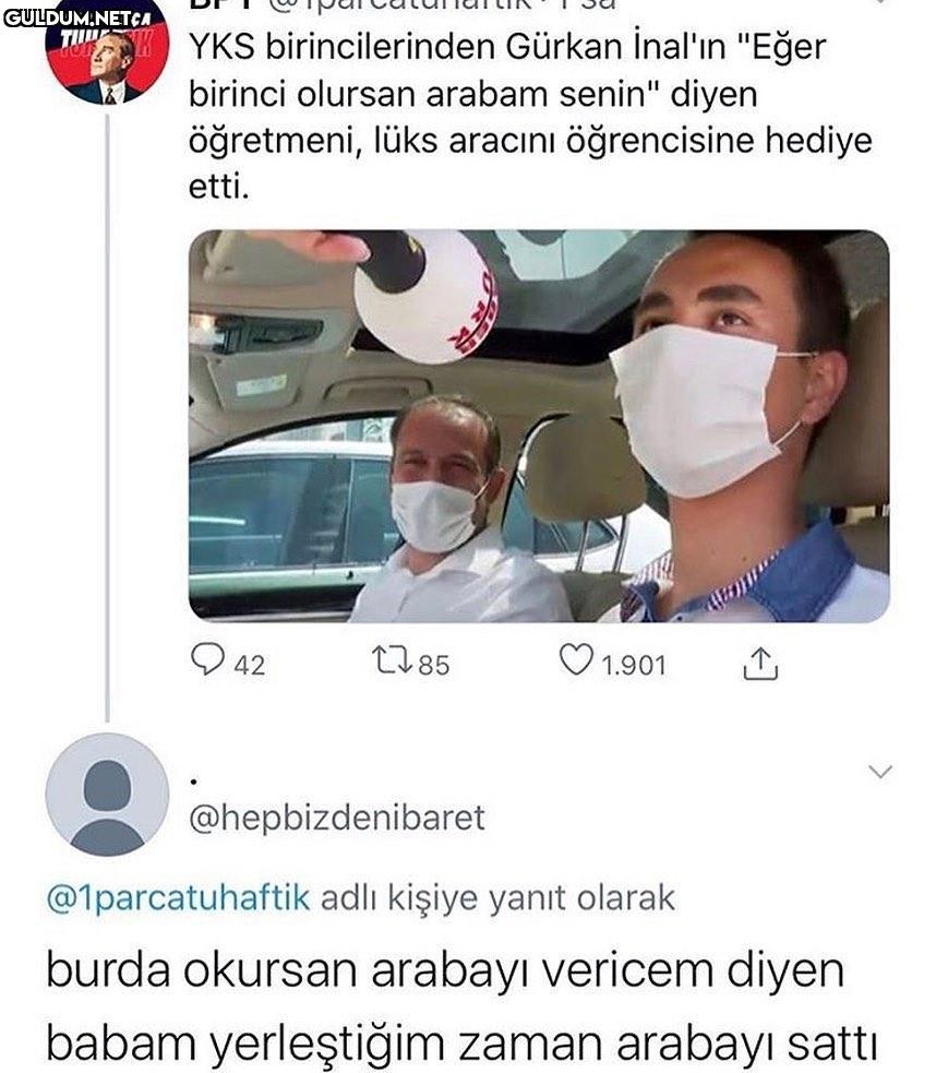 BİR PARÇA YKS...