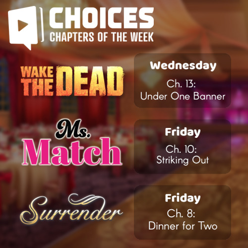 Good morning, and happy Monday! ☀️ A new week of Choices is upon us with the VIP finale of Surrender