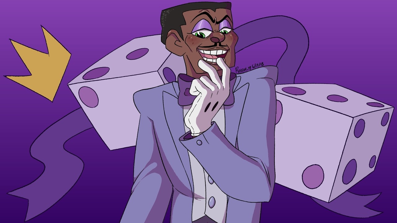 welp I drew king dice as a human - Comic Studio