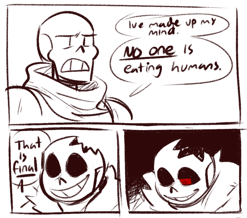 Explaining my Undertale AU personalities and shit PT4 (Horror and