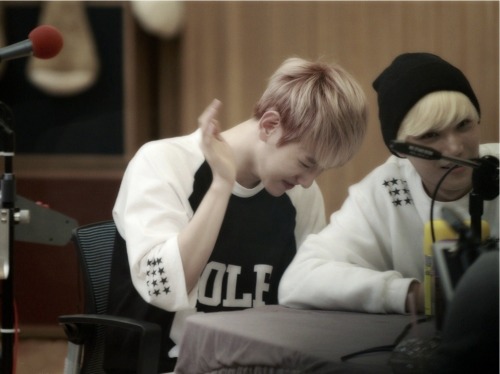 c-hancoustic-deactivated2014111:  baek + kai at cultwo show   