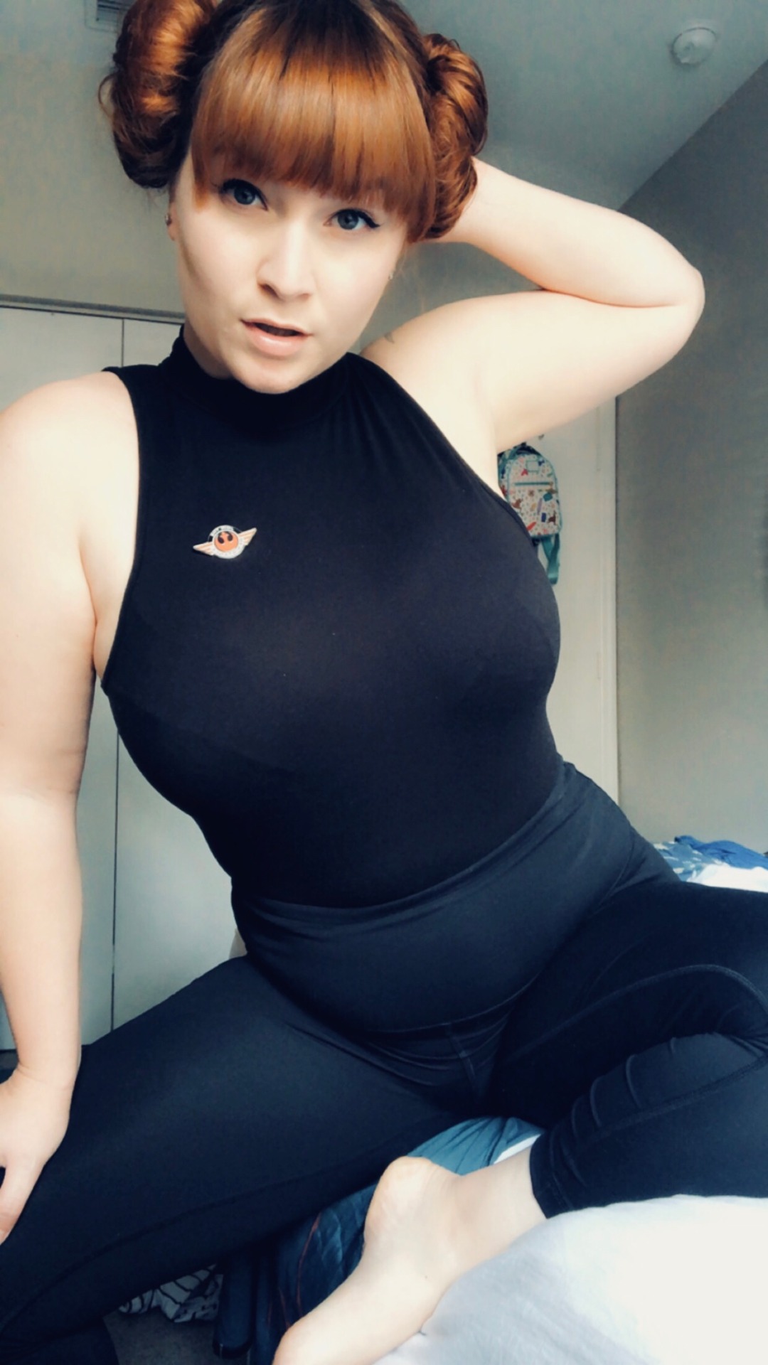 jillibean90:But those Leia buns 😉 happy May the 4th.. and may the force be with