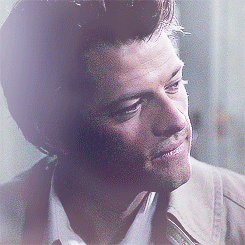 doomsdayy:        When Dean makes Cas smile (When Cas makes Dean smile here)   