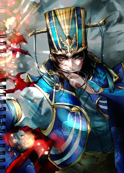 cecilshinealot:真・三國無双 : 司馬懿 Dynasty Warriors : Sima Yi  OMG! I can’t stop playing this game!!#arti