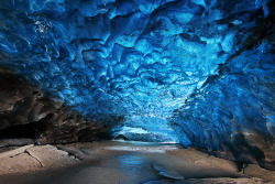 The Land Of Fire And Ice (Crystal Ice Cave, Skaftafell, Iceland)